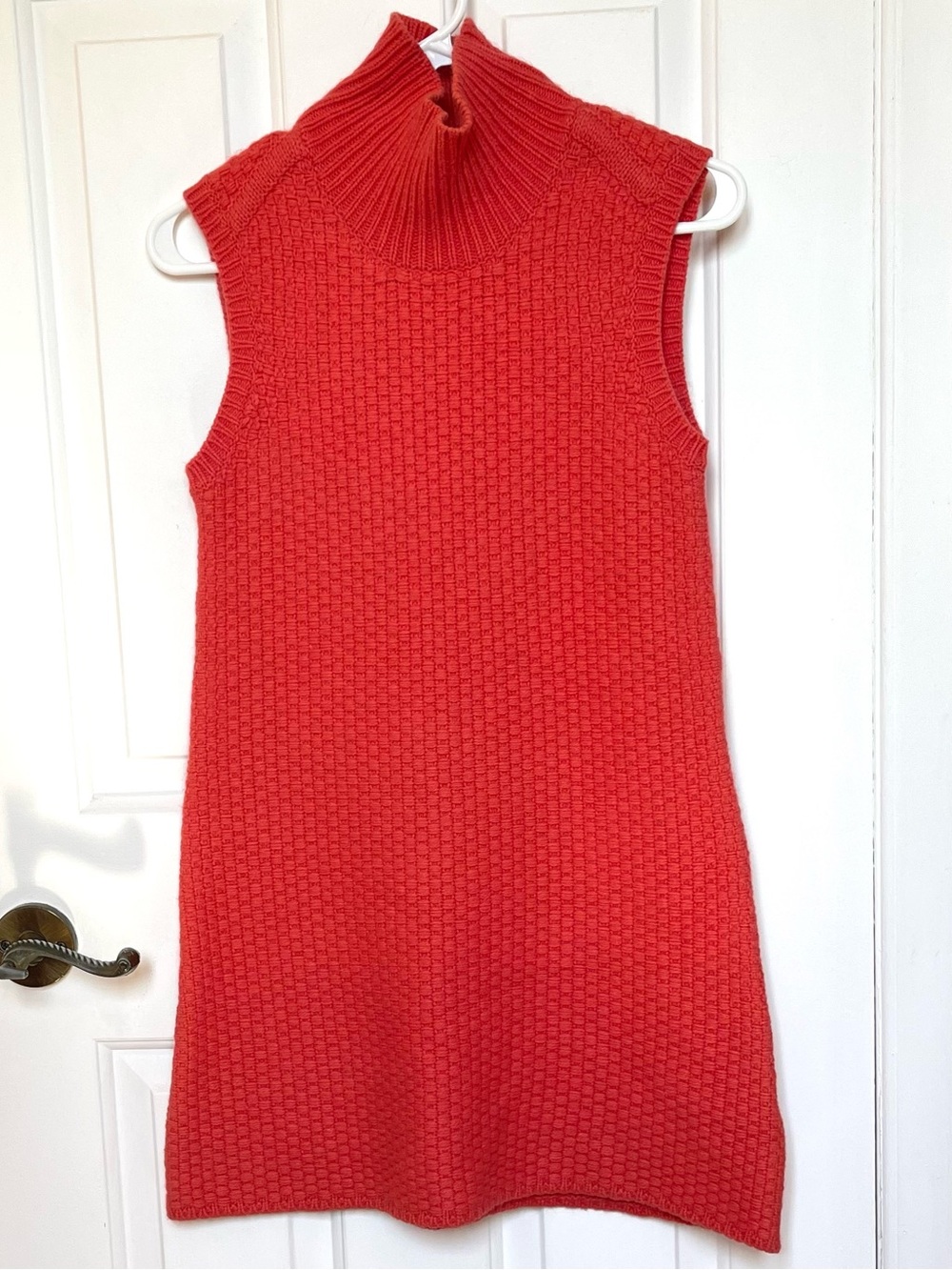 Ted Baker London Women’s Sleeveless Turtleneck Mini Sweater Dress